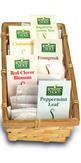 Herb Tea Sampler Gift Basket for overall health and wellness